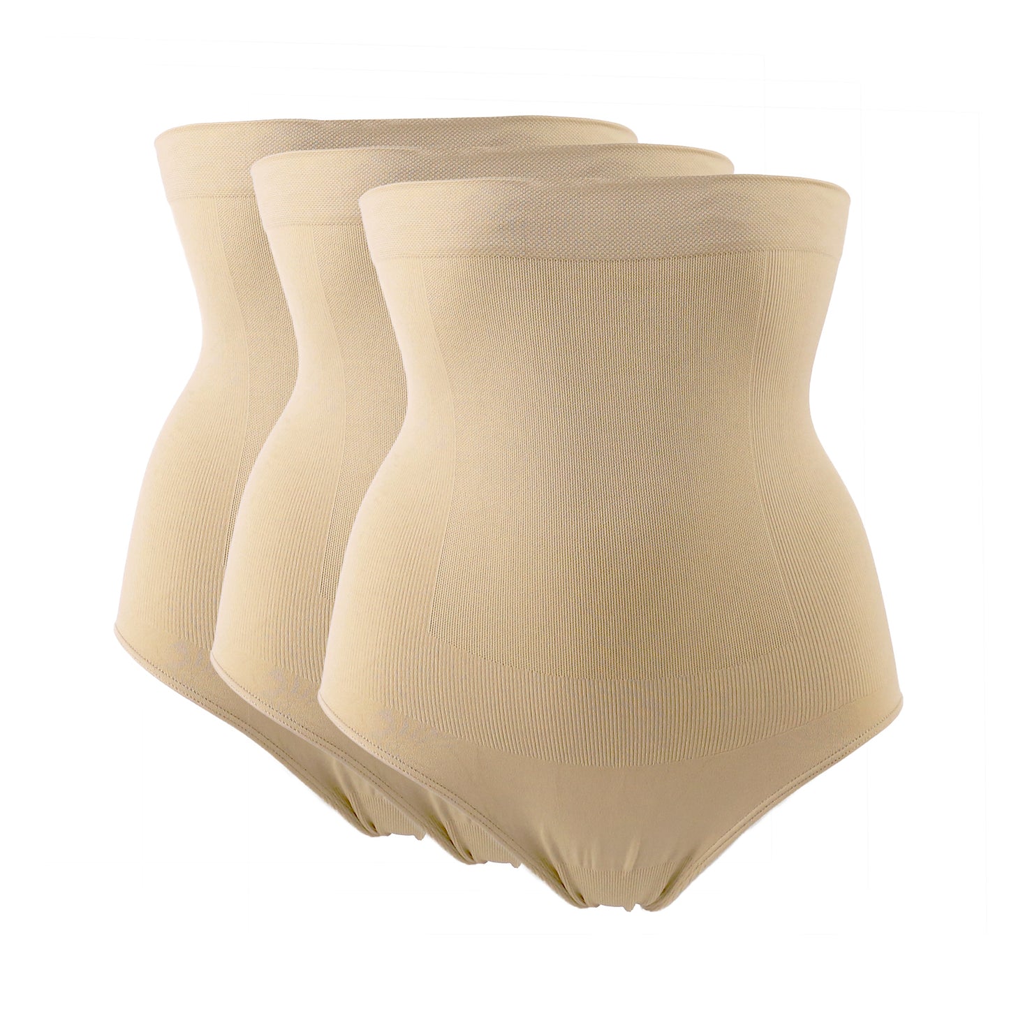 High-Waist Seamless Shapewear Briefs