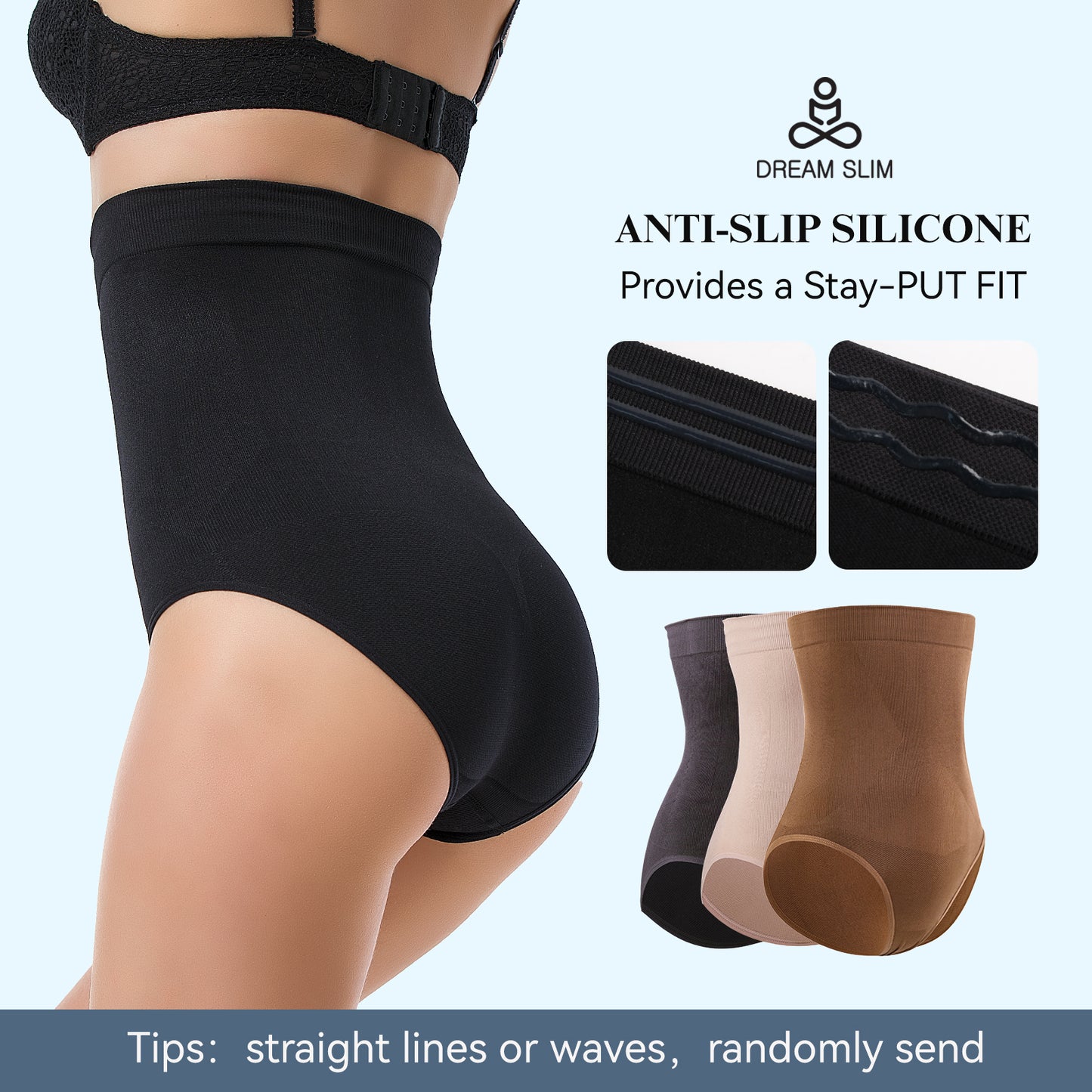 Women's High-Waist Seamless Body Shaper Briefs