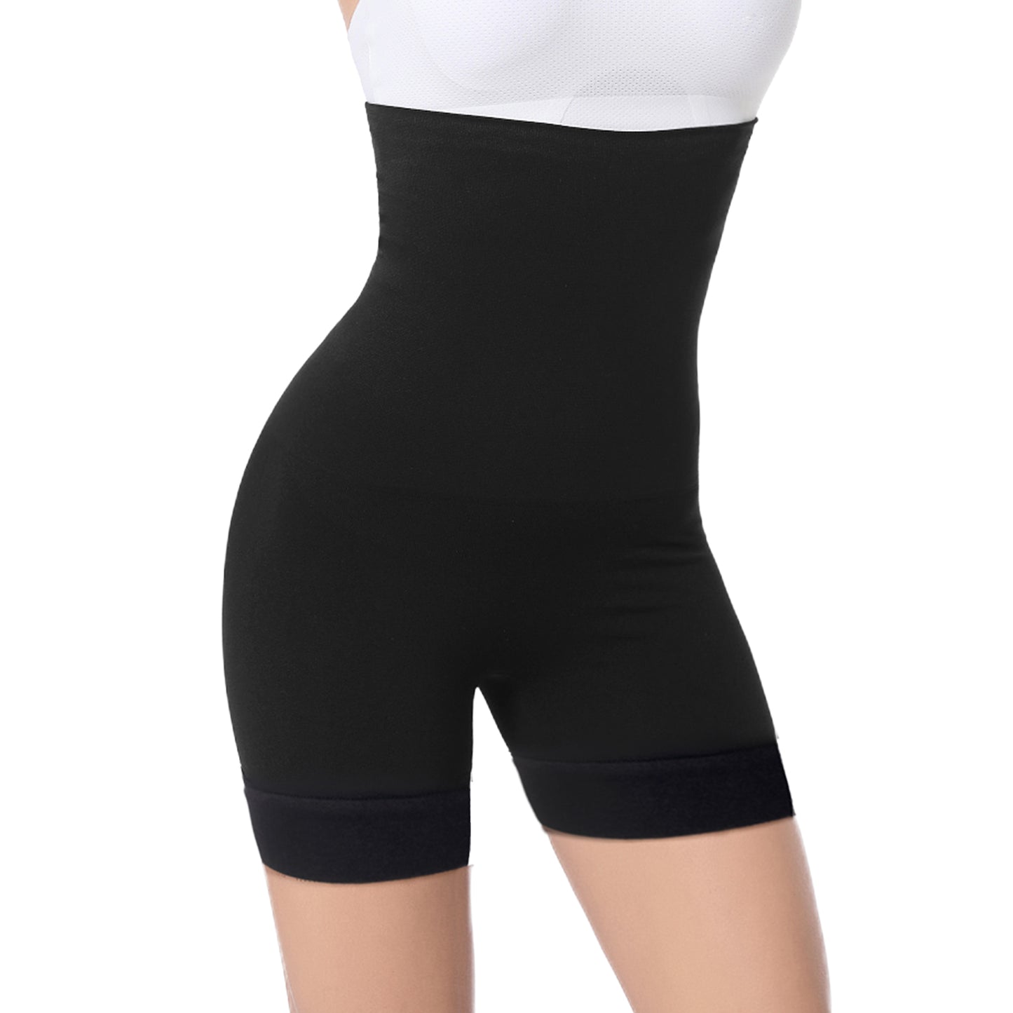 High-Waist Body Shaper Shorts