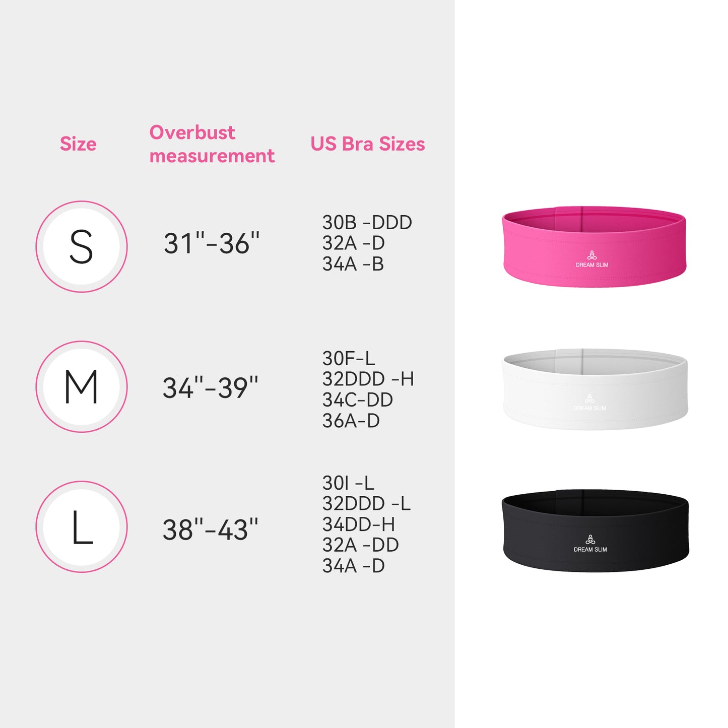 Adjustable Breast Support Band