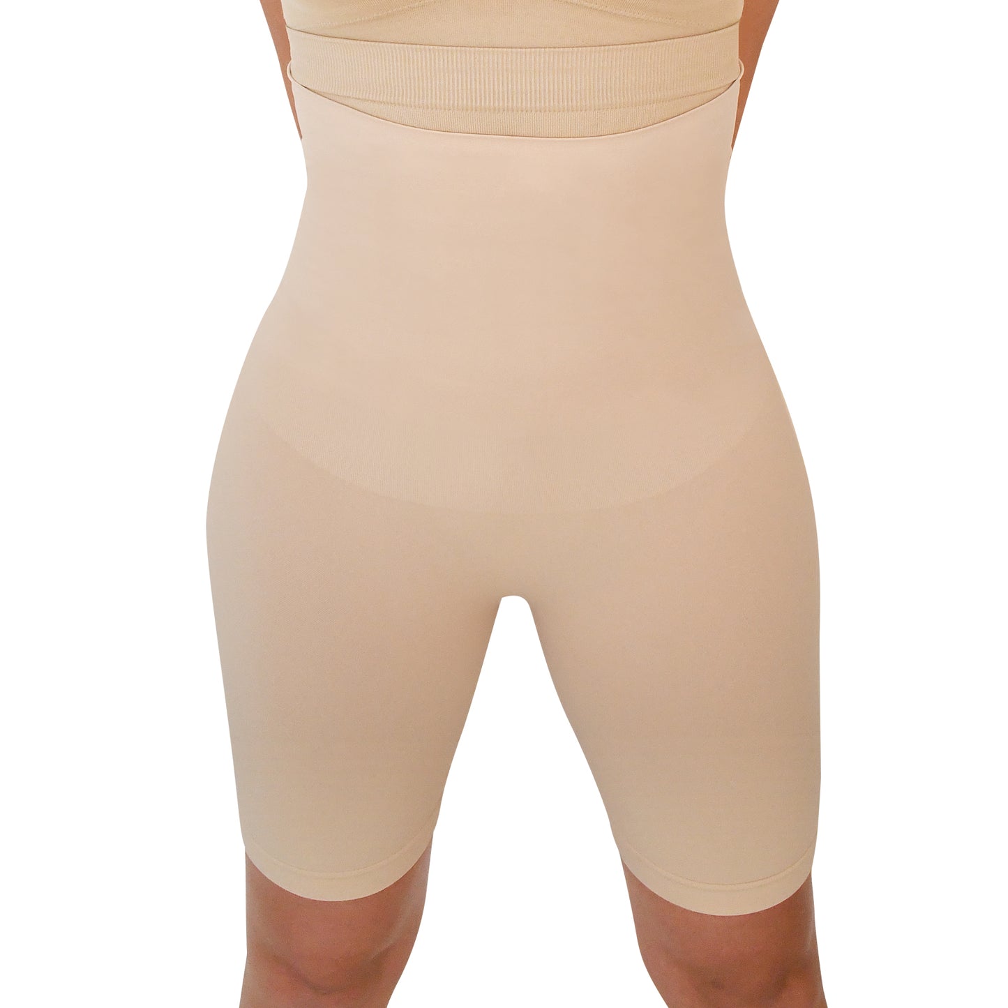 High-Waist Body Shaper Shorts