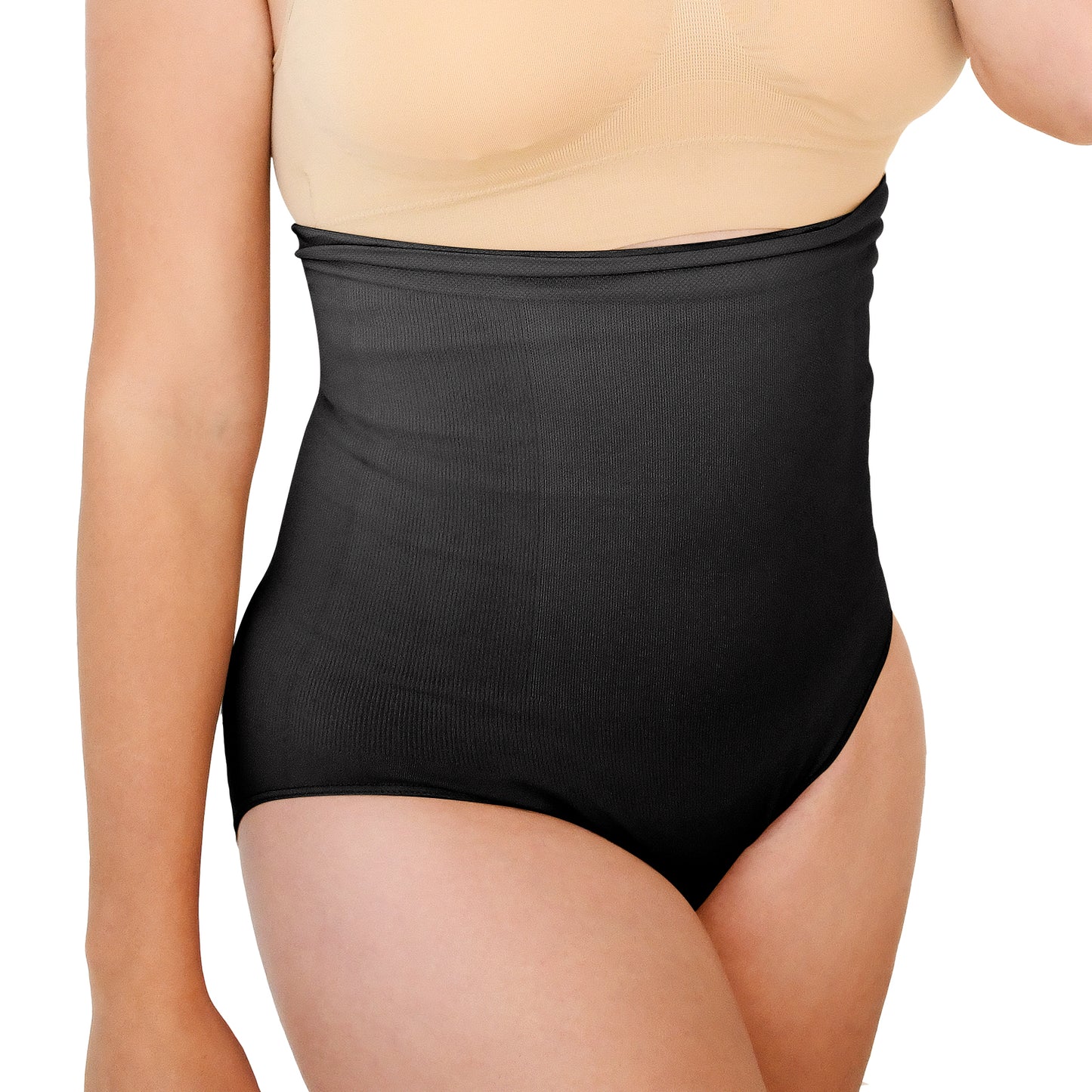 High-Waist Seamless Shapewear Briefs