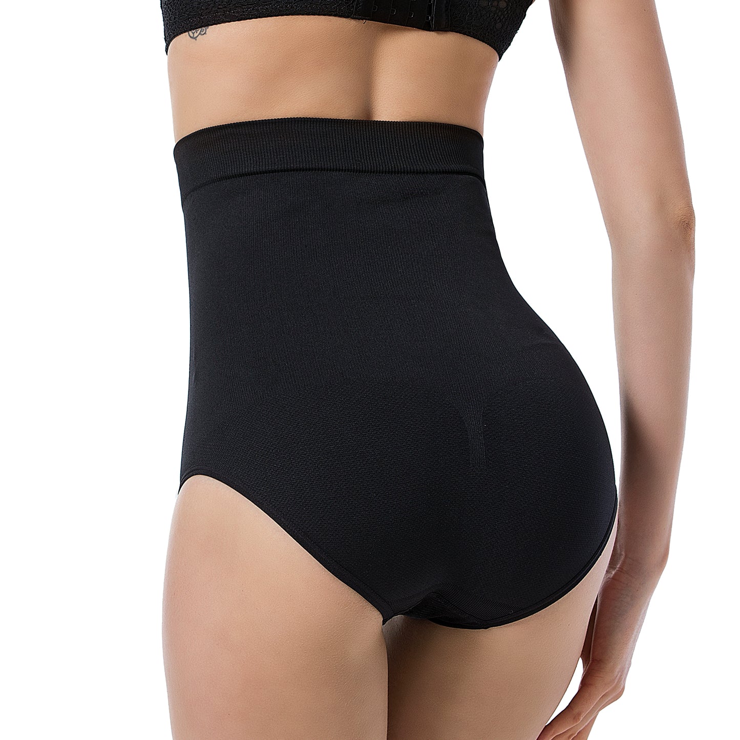 High-Waist Seamless Shaperwear Briefs