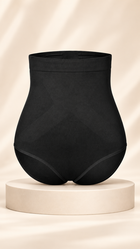 DREAMSLIM 770 high-waist seamless shaping brief in black