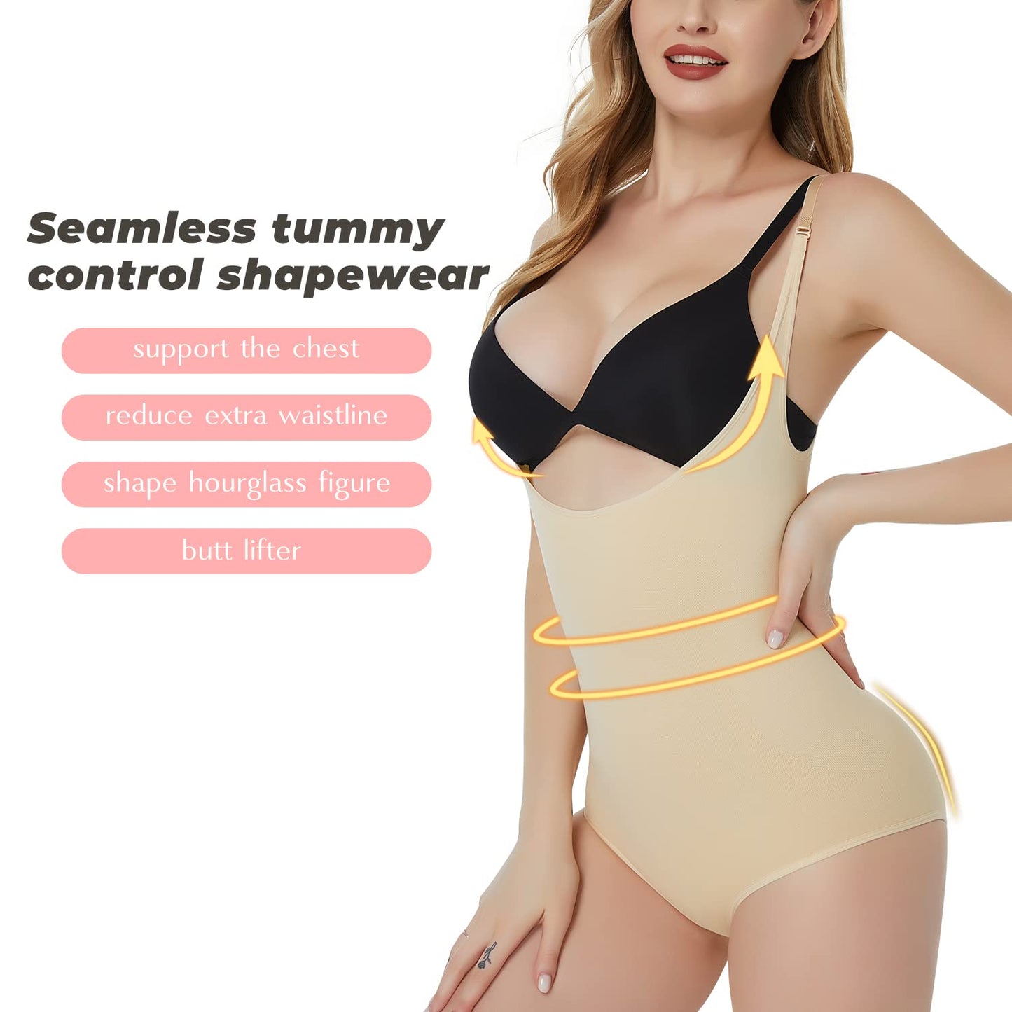 Seamless Bodysuit Shapewear